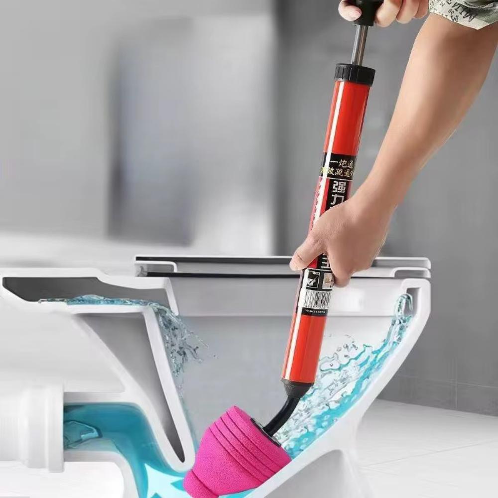 High Pressure Air Drain Clog remover Plumbing tool Bathroom Clogged pipe Toilet Plunger