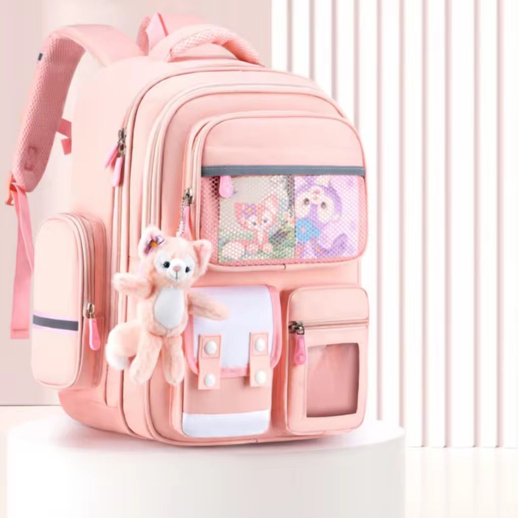 Children water proof oxford back pack fashionable schoolbag for boys & girls 17 inch 20-36 liter capacity