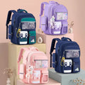Children water proof oxford back pack fashionable schoolbag for boys & girls 17 inch 20-36 liter capacity