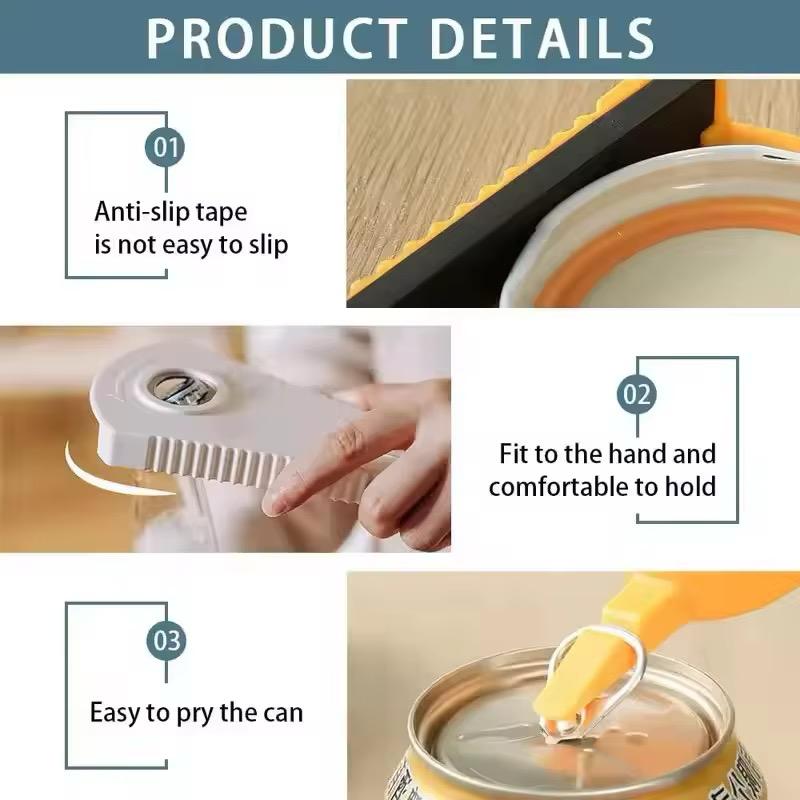 Multifunctional plastic Can & Bottle opener portable Design  Jar Beer opener for Beverage
