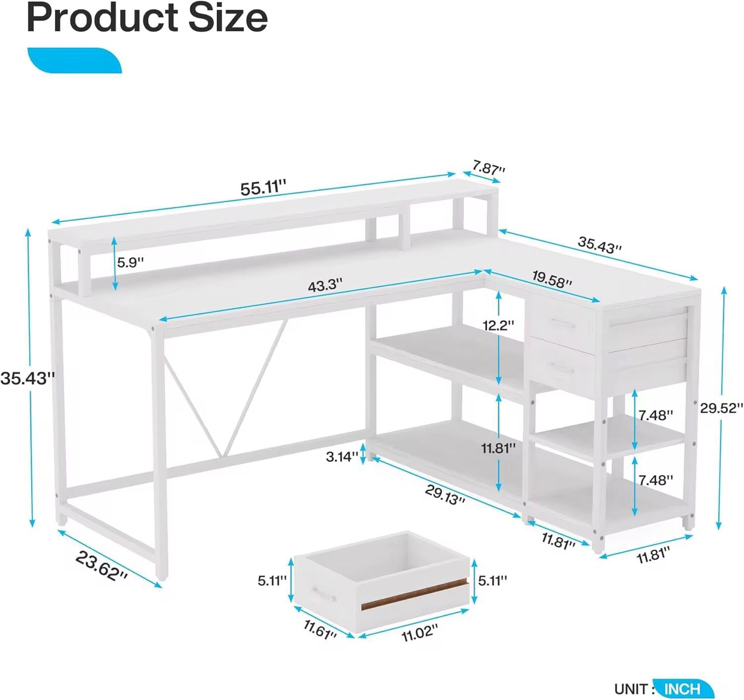 computer desk/ office desk/ gaming desk