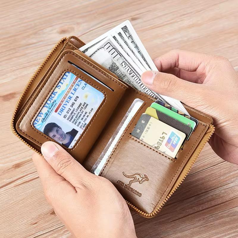 mans leather wallet