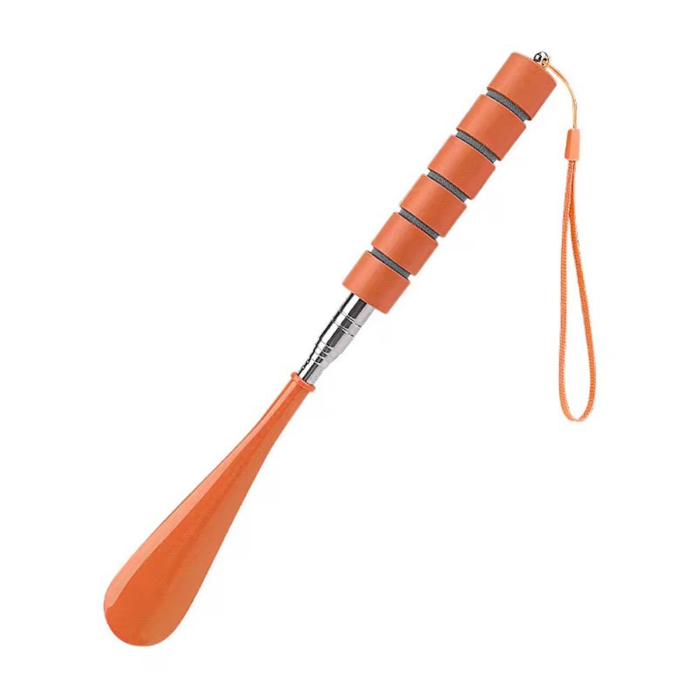 Portable Stainless steel Shoe Horn with long Handale Scalable Spoon for men and women